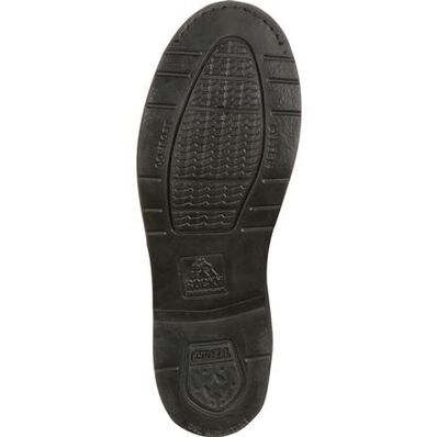 Rocky Men's Dress Leather High Gloss 5" Soft Toe Waterproof Chukka Service Boot- FQ00500-8 - Overlook Boots