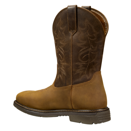Carhartt Men's Montana 11" Nano Toe WP Wellington Work Boot - Brown - FQ1414-M