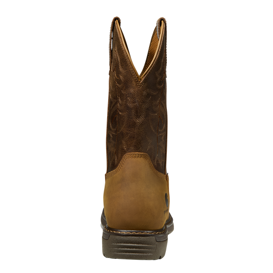 Carhartt Men's Montana 11" Soft Toe WP Wellington Work Boot - Brown - FQ1014-M