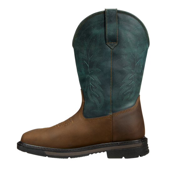 Carhartt Women's Montana 11" Soft Toe WP Wellington Boot - Teal - FQ1033-W
