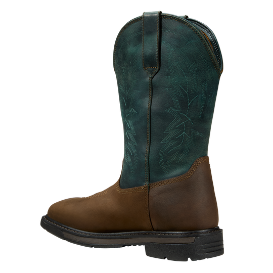 Carhartt Women's Montana 11" Soft Toe WP Wellington Boot - Teal - FQ1033-W