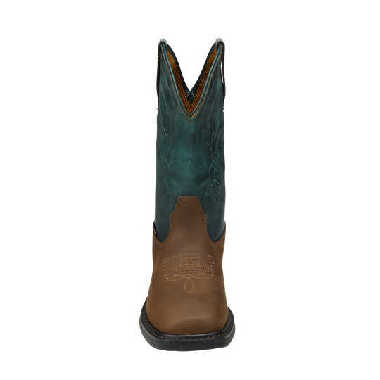 Carhartt Women's Montana 11" Soft Toe WP Wellington Boot - Teal - FQ1033-W