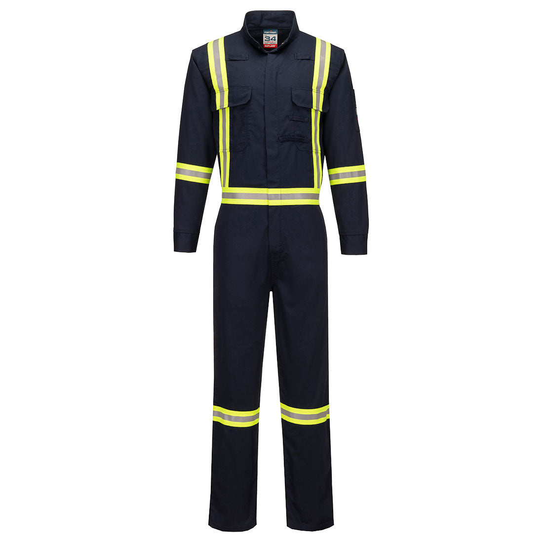 Portwest Bizflame 88/12 X Back 2” Iona Xtra FR Coverall - Navy - FR511 36 - Overlook Boots