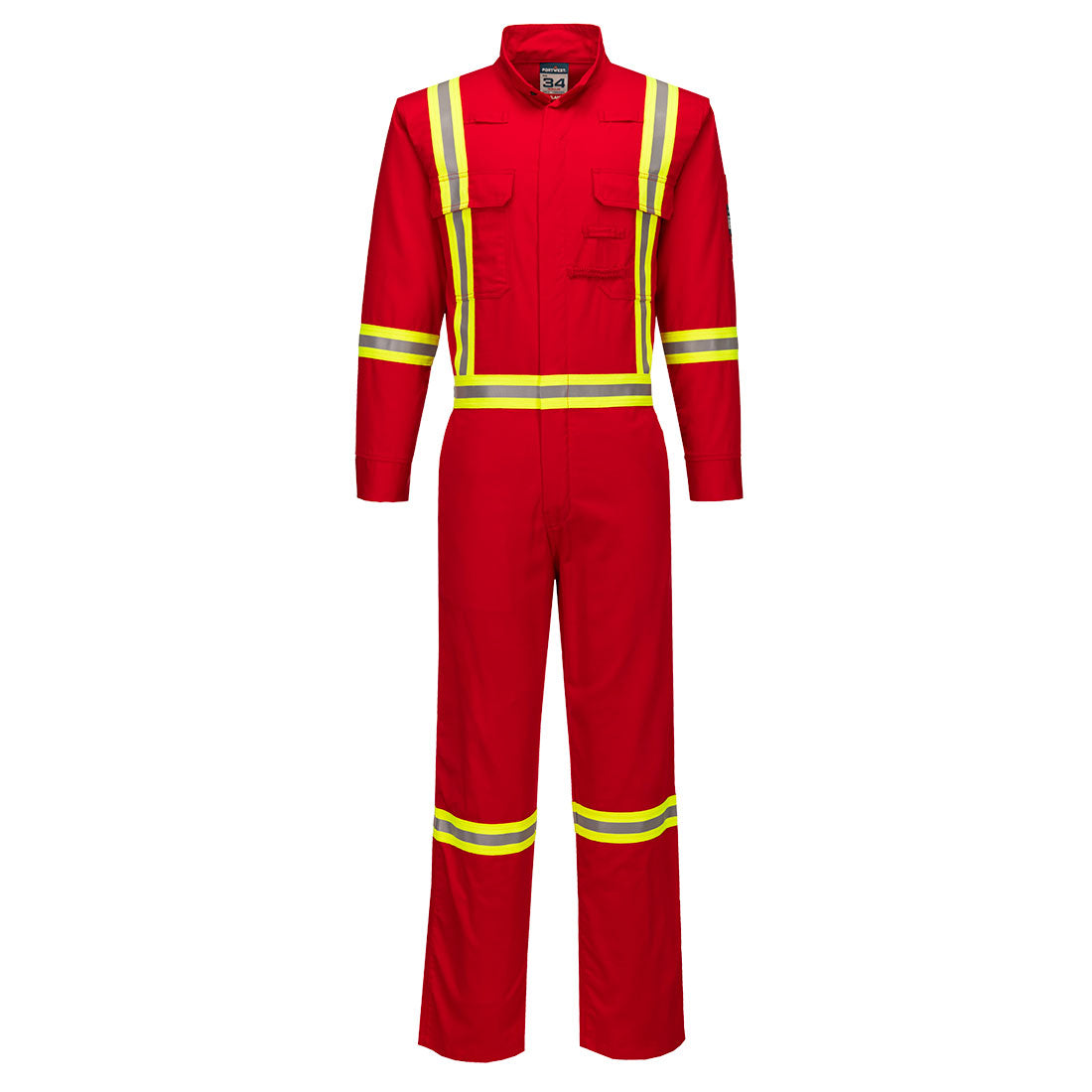 Portwest Bizflame 88/12 X Back 2” Iona Xtra FR Coverall - Red Tall - FR511 36 - Overlook Boots