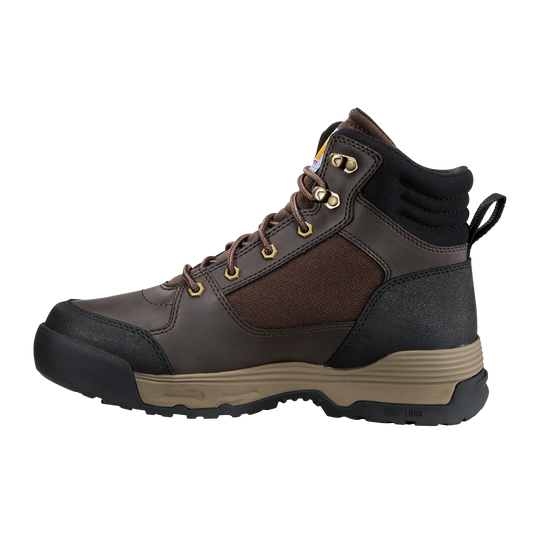 Carhartt Men's Force HD 6" Soft Toe Work Boot- Brown- FX6105-M - Overlook Boots