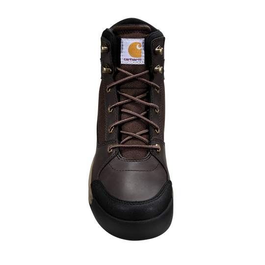 Carhartt Men's Force HD 6" Soft Toe Work Boot- Brown- FX6105-M - Overlook Boots