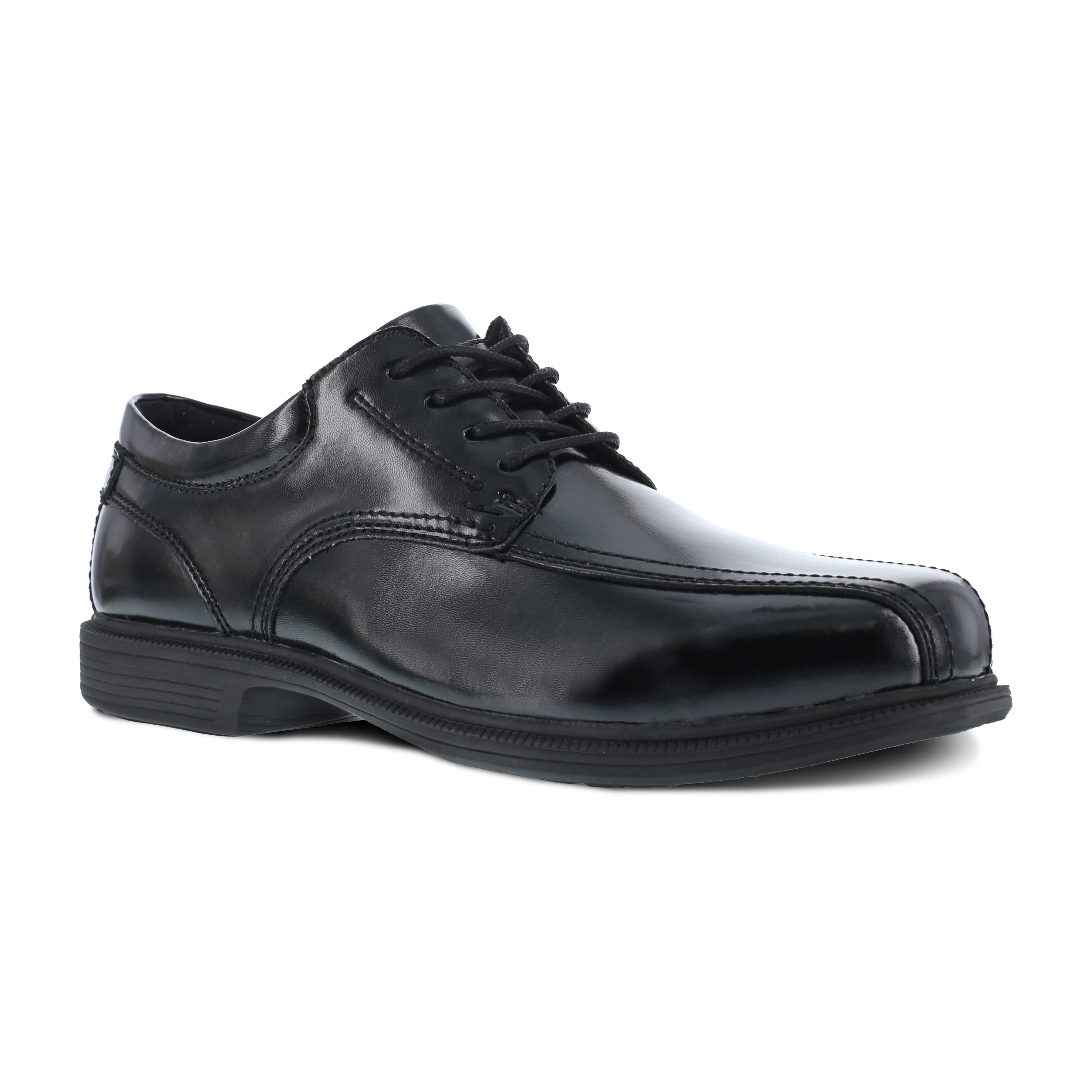 Florsheim Men's Coronis Steel Toe Dress Lace Oxford Work Shoe - Black - FS2000 7 / Medium / Black - Overlook Boots