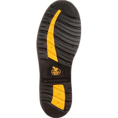 Georgia Men's Giant 11" Wellington Pull On Work Boot -Brown- G4274 - Overlook Boots