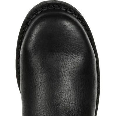 Georgia Men's Giant 6" Waterproof Slip Resistant Chelsea Work Boot -Black- GB00376 - Overlook Boots