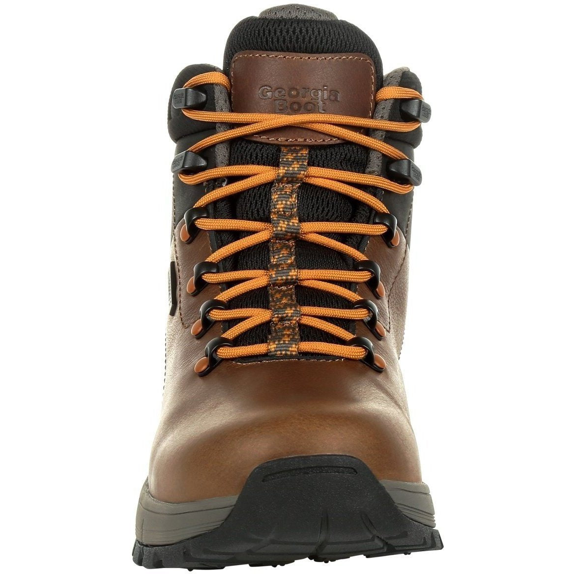 Georgia Men's Eagle Trail 6" Soft toe Waterproof Hiker Work Boot - Brown - GB00402 - Overlook Boots