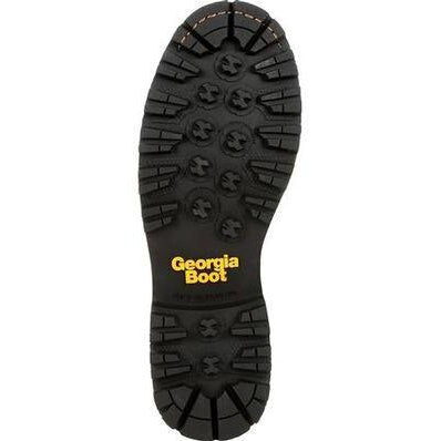 Georgia Women's Amped Lightweight Logger Alloy Toe Waterproof Work Boot - Brown - GB00428 - Overlook Boots