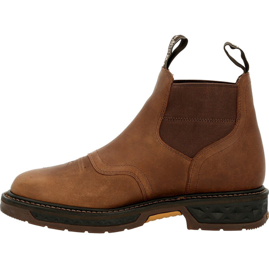 Georgia Men's Carbo-Tec Lightweight 6" Soft Toe Waterproof Work Boot - Brown - GB00434 - Overlook Boots