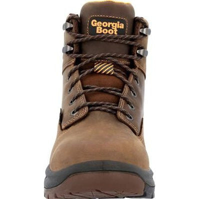 Georgia Men's Boot Ot 6" Waterproof Alloy Toe Work Boot -Brown- GB00522 - Overlook Boots