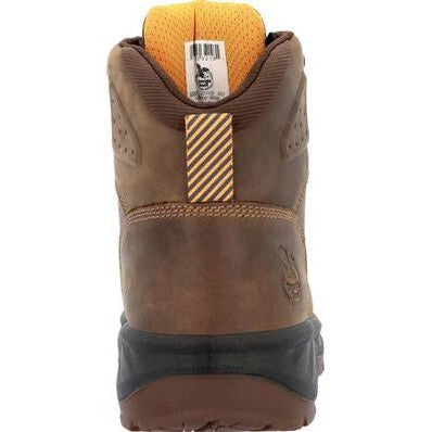 Georgia Men's Boot Ot 6" Waterproof Alloy Toe Work Boot -Brown- GB00522 - Overlook Boots