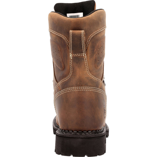 Georgia Men's USA Made Waterproof Logger Work Boot - Brown - GB00538 - Overlook Boots