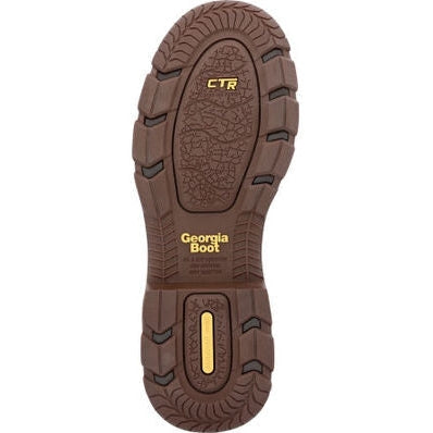 Georgia Men's Athens Superlyte Waterproof Pull On Alloy Toe Work Boot -Brown- GB00550 - Overlook Boots