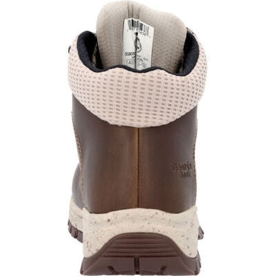Georgia Women's Eagle Trail 5" Waterproof Alloy Toe Hiker Boot -Brown- GB00556 - Overlook Boots