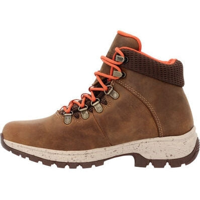 Georgia Women's Eagle Trail Waterproof Hiker Boot -Brown- GB00558 - Overlook Boots