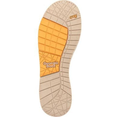 Georgia Men's Amp Lt Wedge 6" Composite Toe Waterproof Work Boot -Brown- GB00592 - Overlook Boots