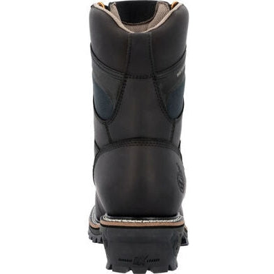 Georgia Men's Ltx Logger 9" Composite Toe Waterproof Work Boot -Black- GB00619 - Overlook Boots