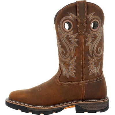 Georgia Men's Carbo Tec Flx 11" Alloy Toe Western Work Boot -Horse- GB00622 - Overlook Boots