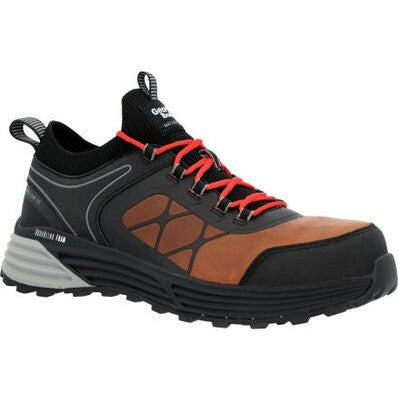 Georgia Men's Durablend Sport 3" Soft Toe Waterproof Work Shoe -Black- GB00627 - Overlook Boots