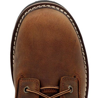 Georgia Men's Core 37 6" Waterproof Slip Resistant Work Boot -Brown- GB00635 - Overlook Boots