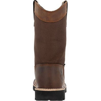 Georgia Men's Core 37 10" Steel Toe Waterproof Work Boot -Brown- GB00639 - Overlook Boots