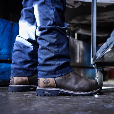 Georgia Men's Brute 11" Composite Toe Waterproof MG Work Boot- Brown- GB00644 - Overlook Boots