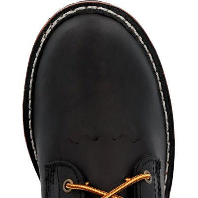 Georgia Men's Forestry 8" Soft Toe Logger Work Boot- Black- GB00648 - Overlook Boots