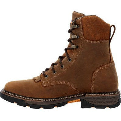 Georgia Men's Carbo Tec FLX 8" Alloy Toe Waterproof Lacer Work Boot -Brown- GB00650 - Overlook Boots