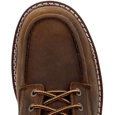 Georgia Men's Core 37 6" Soft Toe Slip Resistant Work Boot - Brown - GB00667 - Overlook Boots