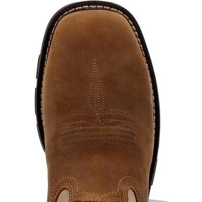 Georgia Men's Carbo Tec FLX 11" Alloy Toe Western Work Boot -Brown- GB00670 - Overlook Boots