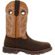 Georgia Men's Carbo Tec FLX 11" Soft Toe Waterproof Western Work Boot- Brown- GB00671 - Overlook Boots