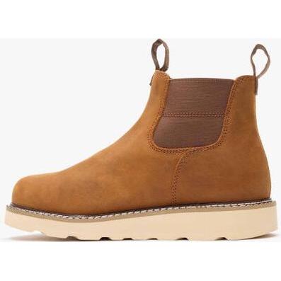 Georgia Men's Core 37 6" Soft Toe WP Chelsea Work Boot- Barracuda- GB00694 - Overlook Boots