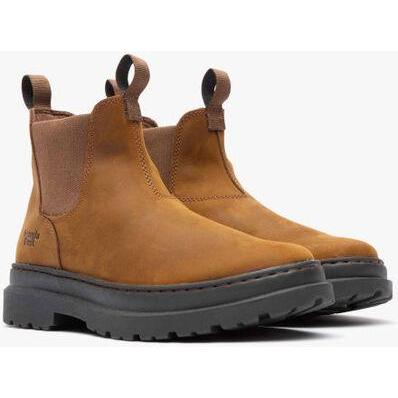 Georgia Men's Superlyte 5" Soft Toe Romeo Chelsea Work Boot- Brown- GB00706 - Overlook Boots