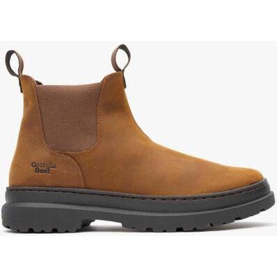 Georgia Men's Superlyte 5" Soft Toe Romeo Chelsea Work Boot- Brown- GB00706 - Overlook Boots