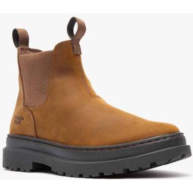 Georgia Men's Superlyte 5" Soft Toe Romeo Chelsea Work Boot- Brown- GB00706 7 / Medium / Brown - Overlook Boots