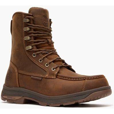 Georgia Men's Athens SuperLyte 11" Soft Toe Waterproof Work Boot - Brown - GB00724 8 / Medium / Brown - Overlook Boots