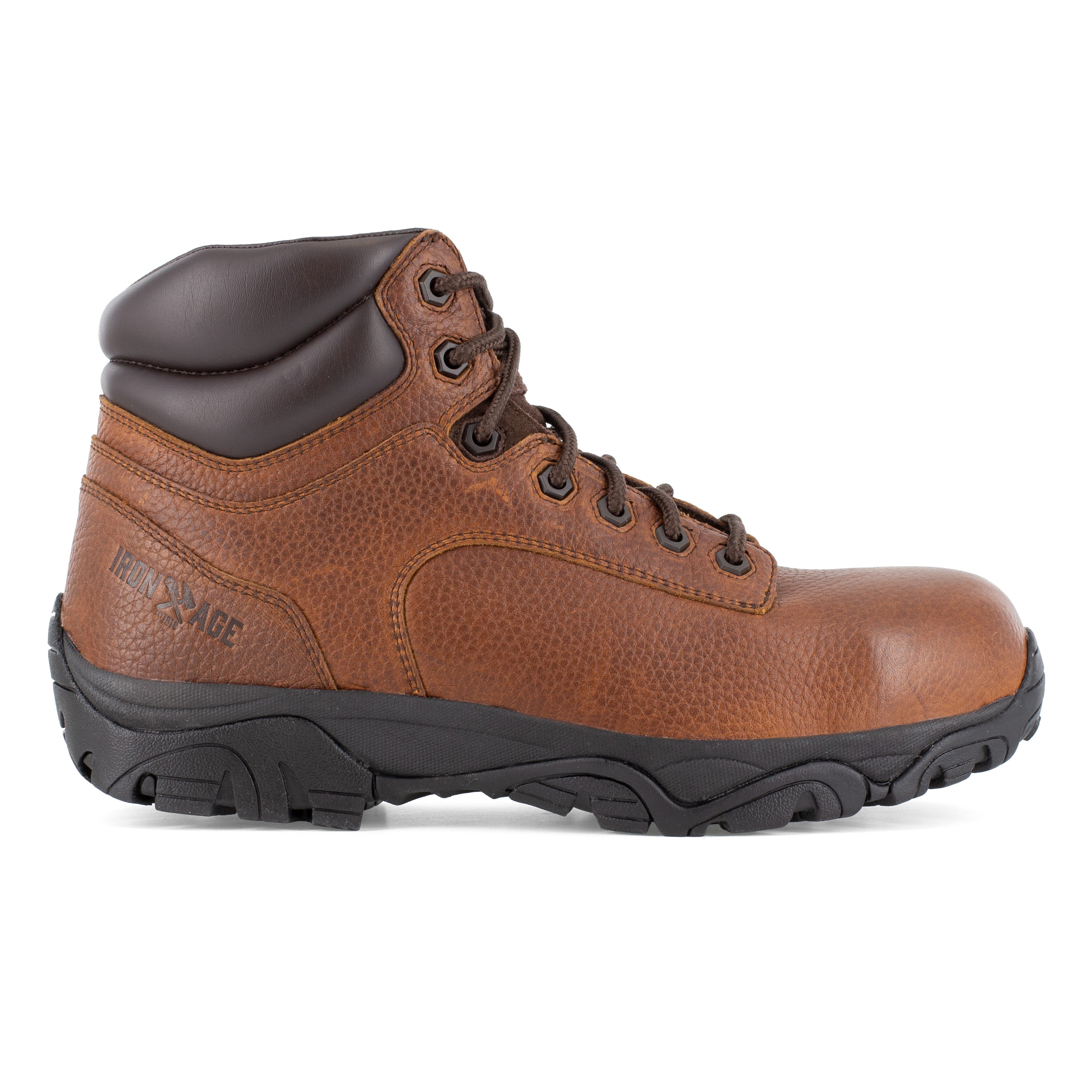 Iron Age Men's Trencher 6" Composite Toe Work Boot - Brown - IA5002 - Overlook Boots