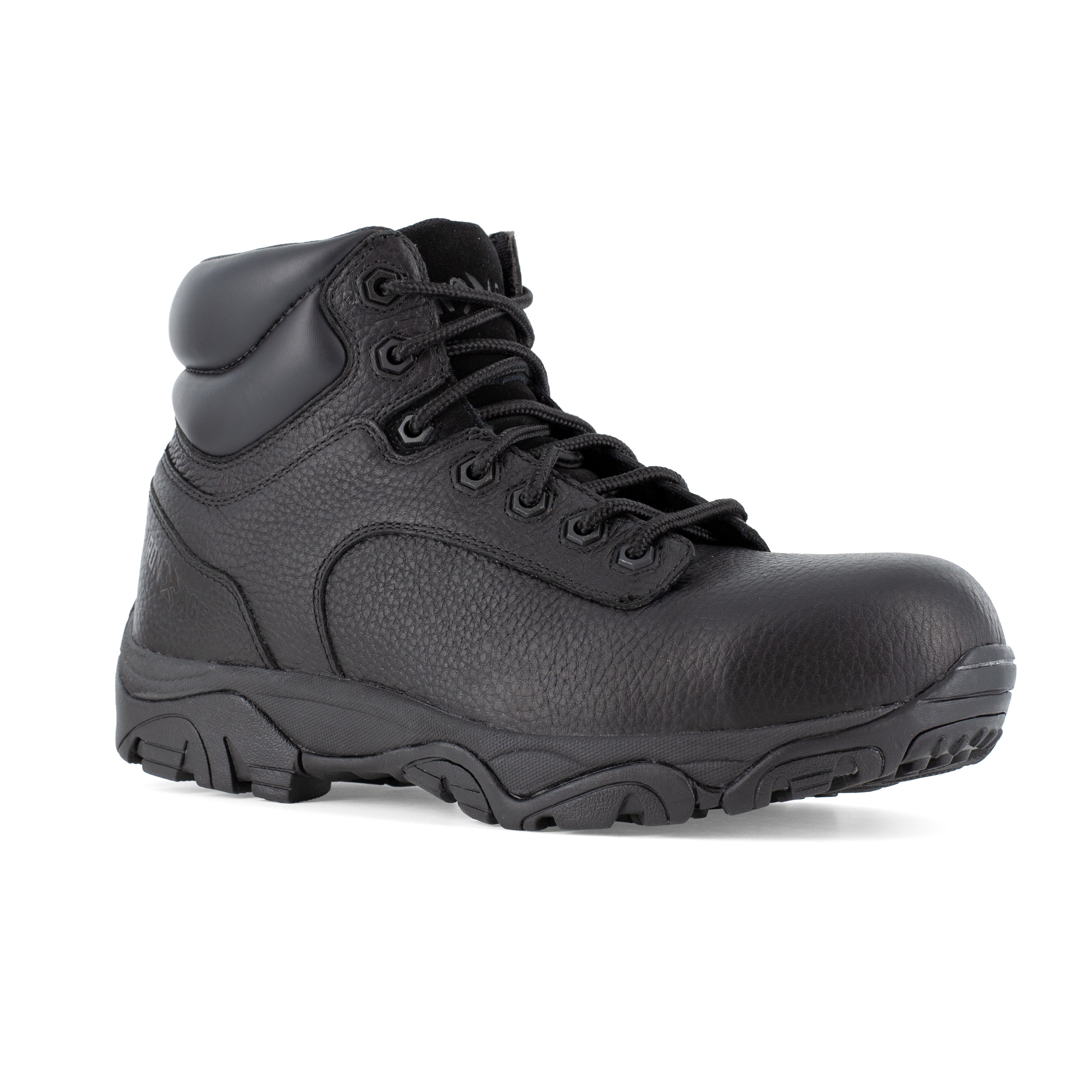 Iron Age Men's Trencher 6" Composite Toe Work Boot - Black - IA5007 6 / Medium / Black - Overlook Boots