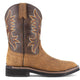 Iron Age Men's Outlaw 10" Square Toe Work Western Work Boot- Brown- IA5040 - Overlook Boots