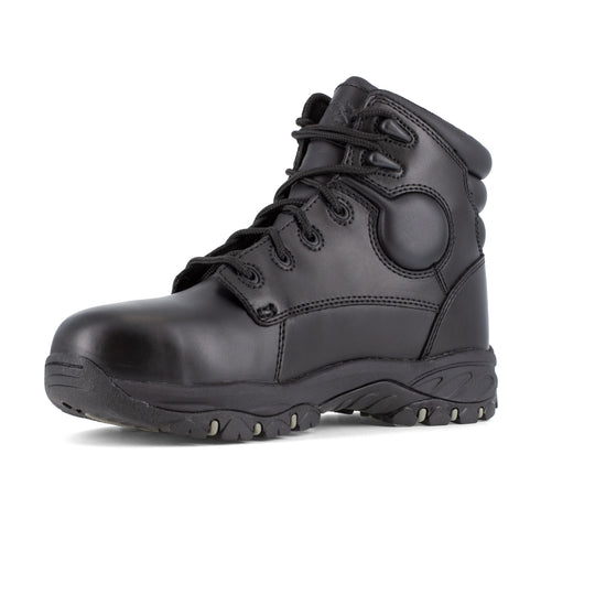Iron Age Men's Ground Finish 6" Steel Toe Work Boot - Black - IA5150 - Overlook Boots