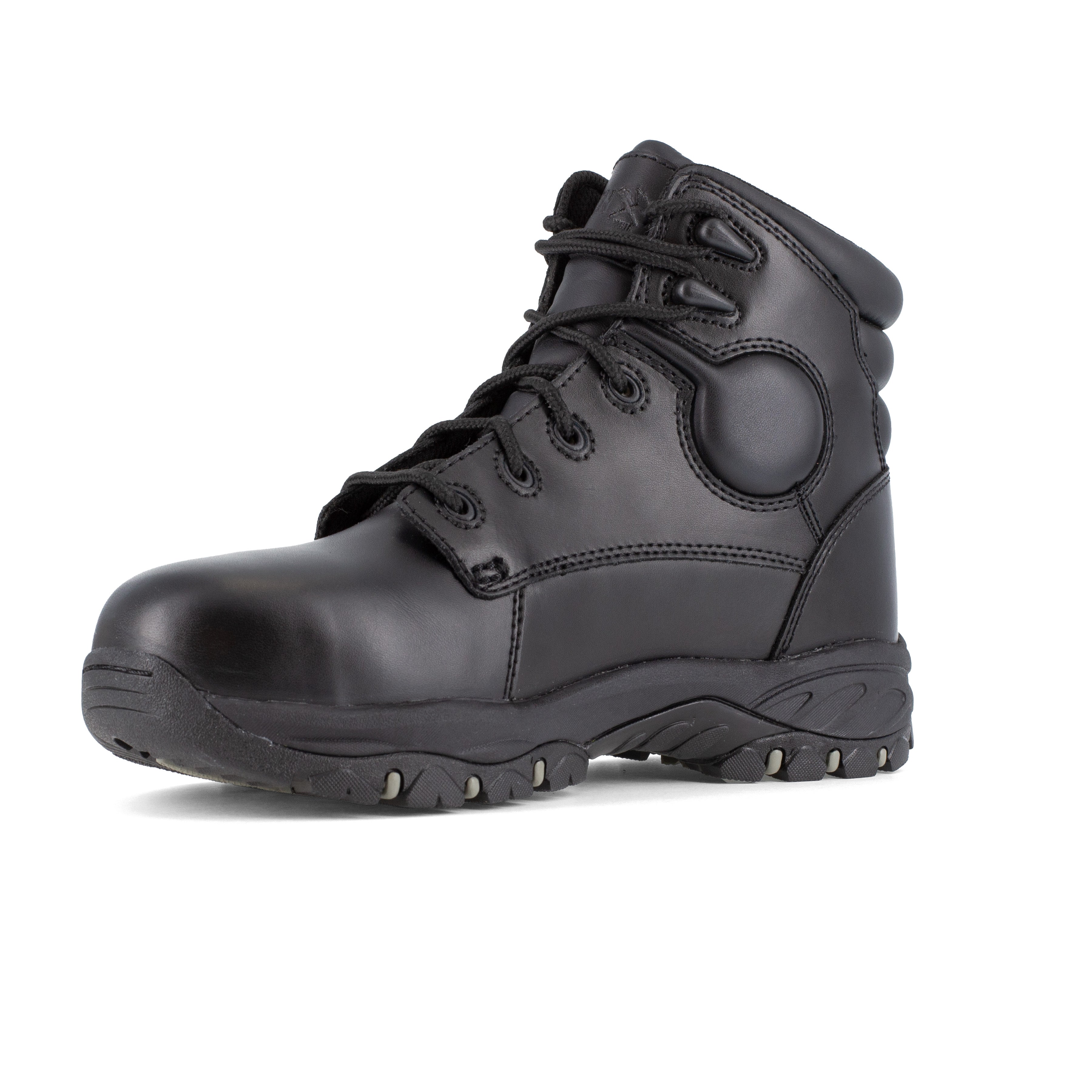 Iron Age Men's Ground Finish 6" Steel Toe Work Boot - Black - IA5150 - Overlook Boots