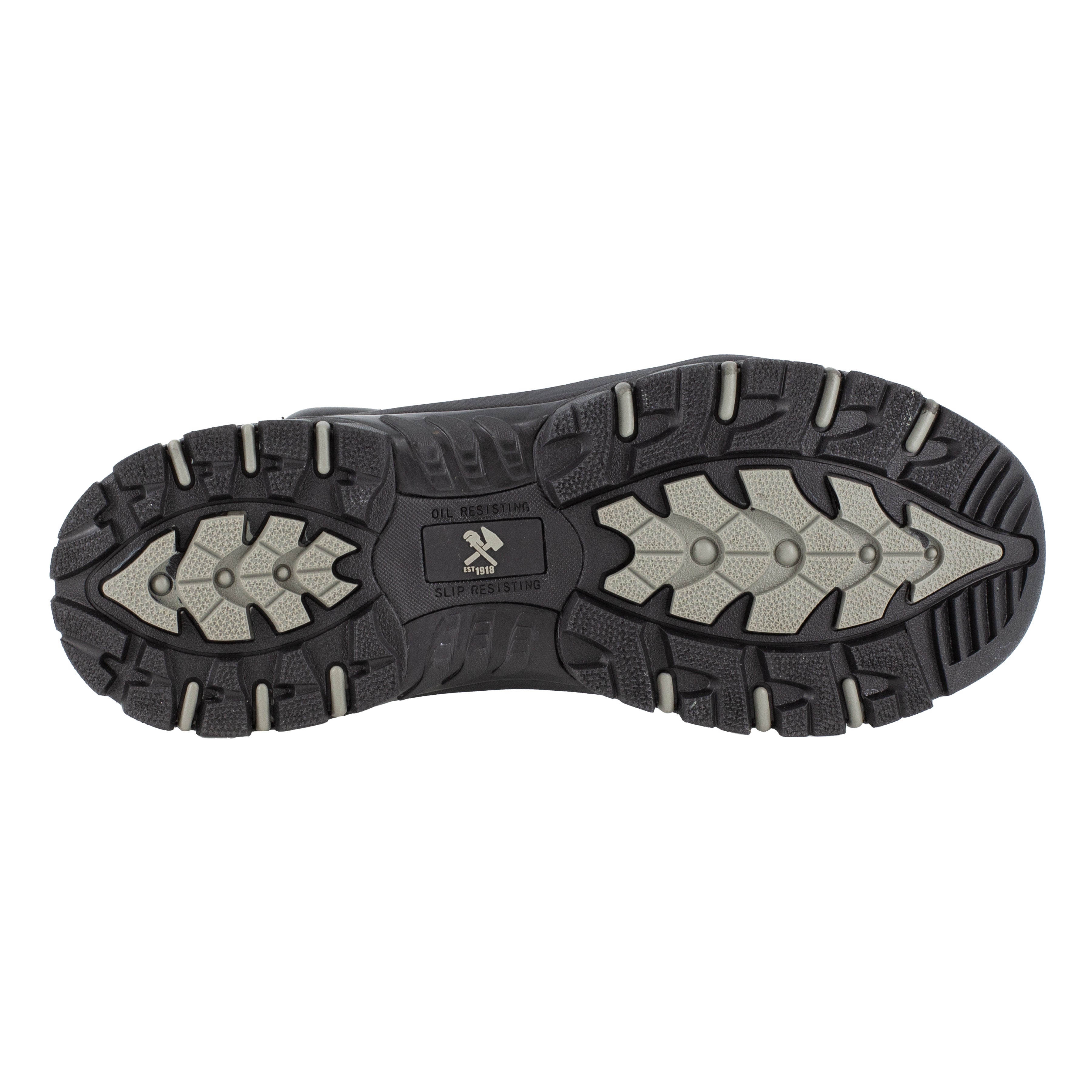 Iron Age Men's Ground Finish 6" Steel Toe Work Boot - Black - IA5150 - Overlook Boots