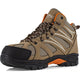 Iron Age Men's Surveyor Comp Toe Waterproof Hiker Work Shoe- Brown- IA5401 - Overlook Boots