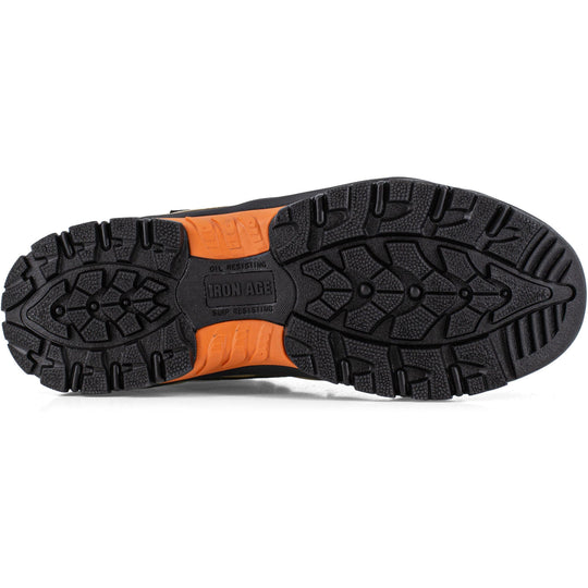 Iron Age Men's Surveyor Comp Toe Waterproof Hiker Work Shoe- Brown- IA5401 - Overlook Boots