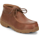 Justin Men's Cappie 4" Alloy Toe Work Shoe -Brown- SE242 - Overlook Boots