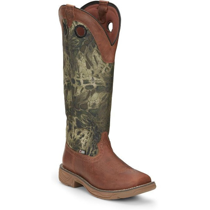 Justin Men's Rush Strike 17" Western Work Boot -Brown- SE4380 - Overlook Boots