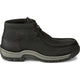 Justin Men's Crafton 4" Alloy Moc Toe Western Work Boot -Black- SE250 8.0 / Medium / Black - Overlook Boots